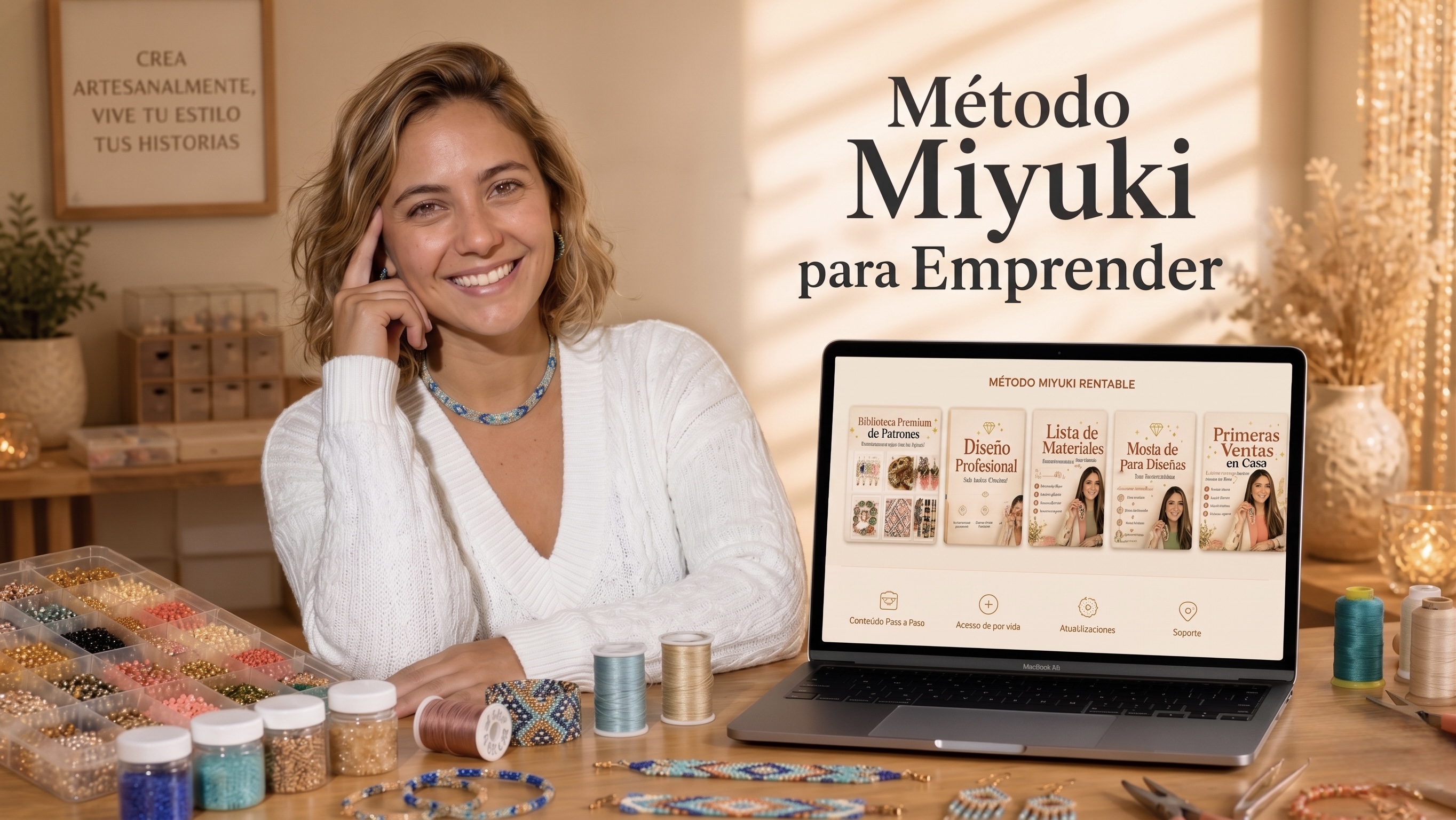 Método Miyuki para Emprender — joyería artesanal