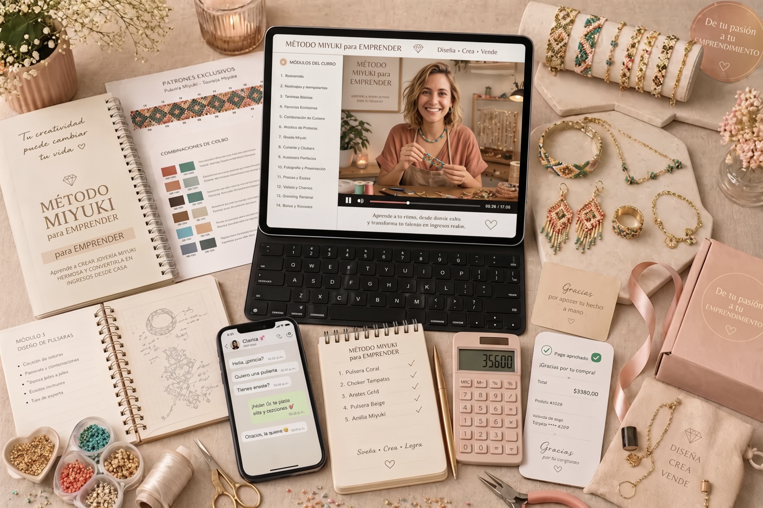 Método Miyuki para Emprender completo con guía y patrones